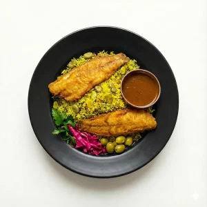 Baghali Polo Mahi